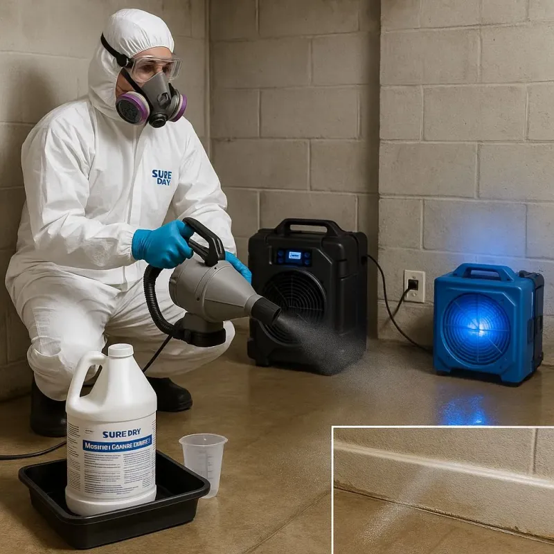 Sanitization and Odor Removal process in Pulaski, WI
