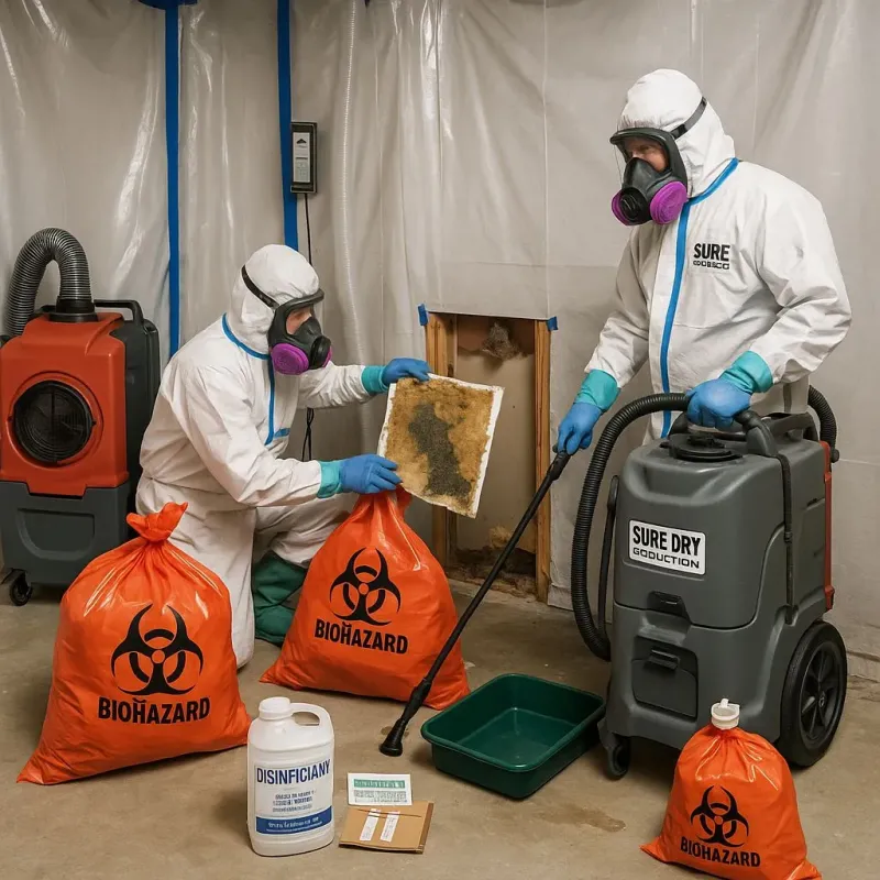 Contaminated Water Handling Protocols process in Pulaski, WI